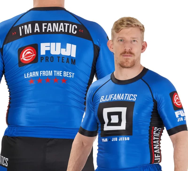 BJJ Fanatics Rashguard Blue — image 1 of 1