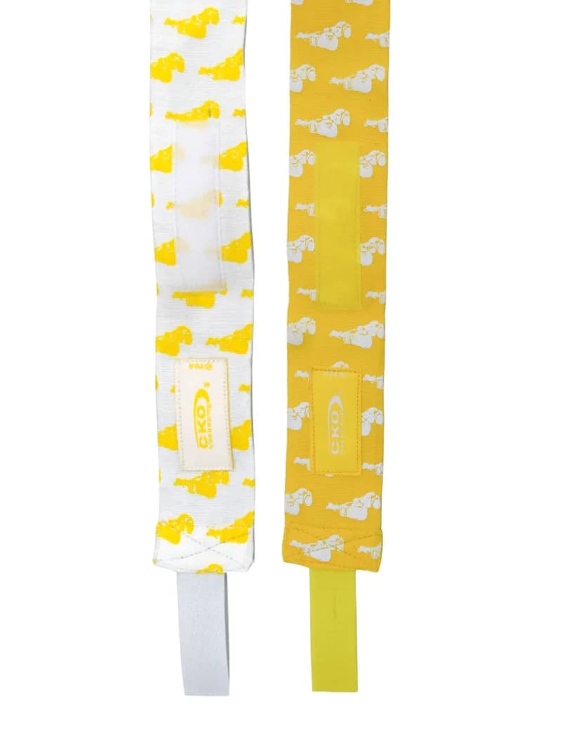 CKO Hand Wraps With Boxing Gloves Yellow — image 1 of 1