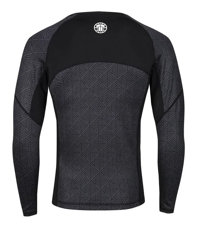 Dimension Long Sleeve Rash Guard - Black — image 1 of 1