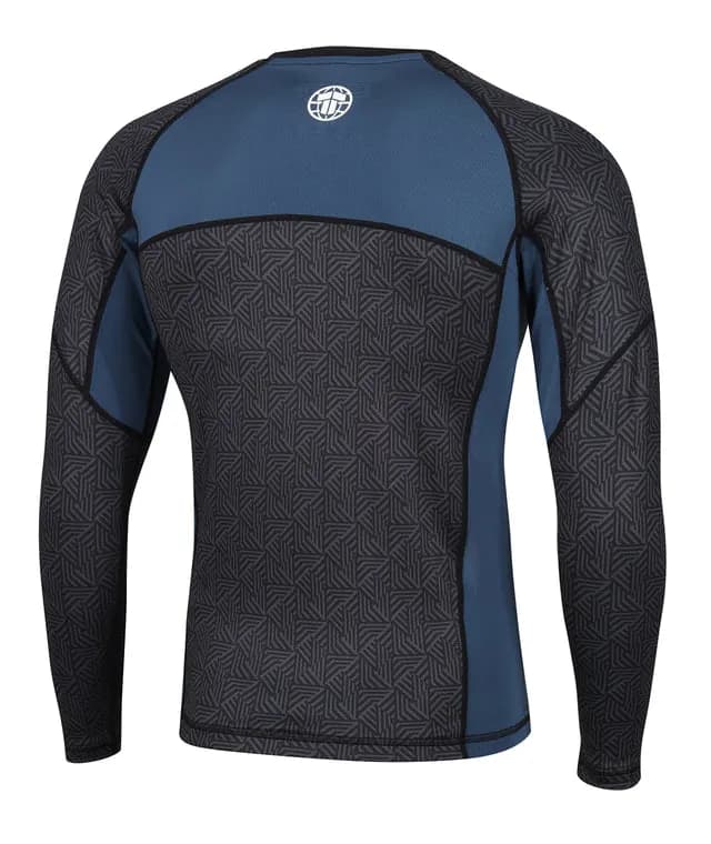 Dimension Long Sleeve Rash Guard - Petrol Blue — image 1 of 1