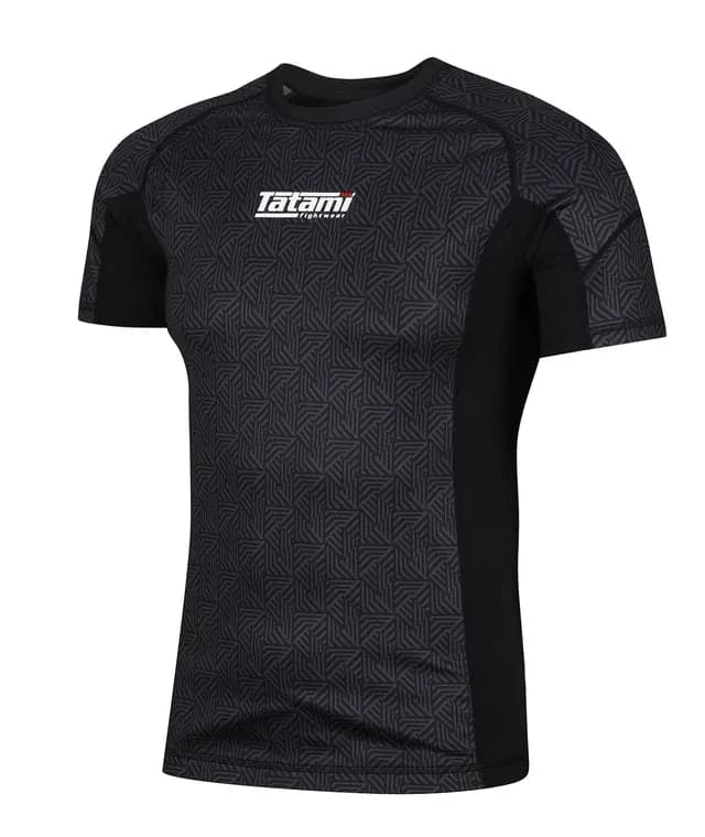 Dimension Short Sleeve Rash Guard - Black — image 1 of 1