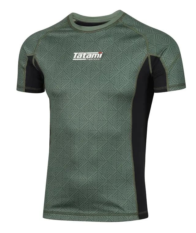 Dimension Short Sleeve Rash Guard - Green — image 1 of 1
