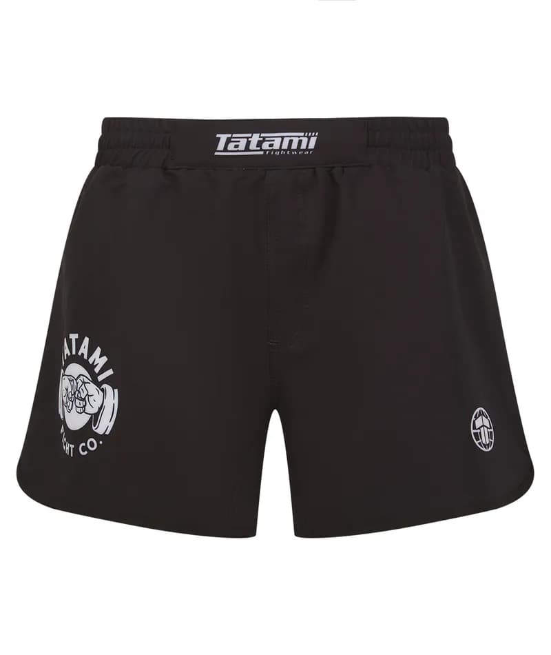 Fist Bump High Cut Shorts - Black — image 1 of 1