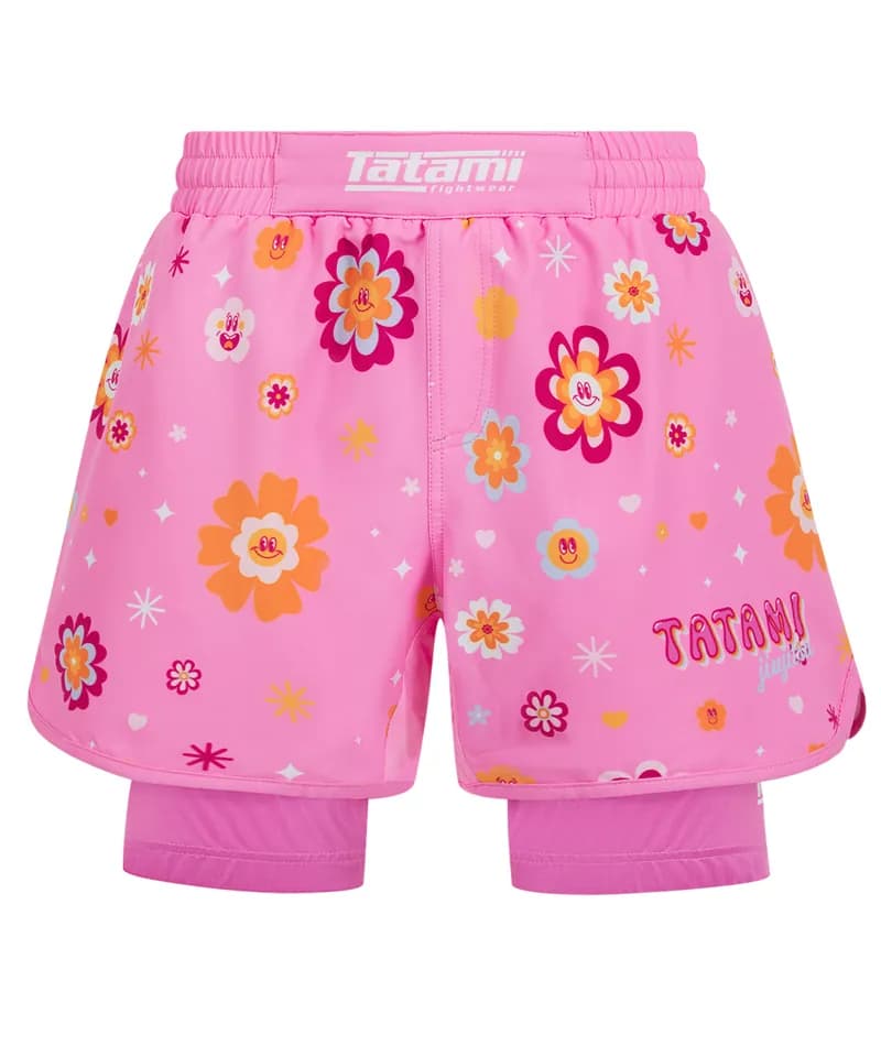 Flower Power Hybrid Shorts — image 1 of 1