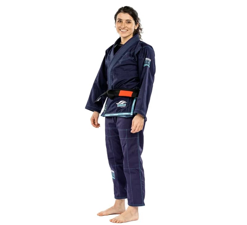 Suparaito Womens BJJ Gi Navy — image 1 of 1