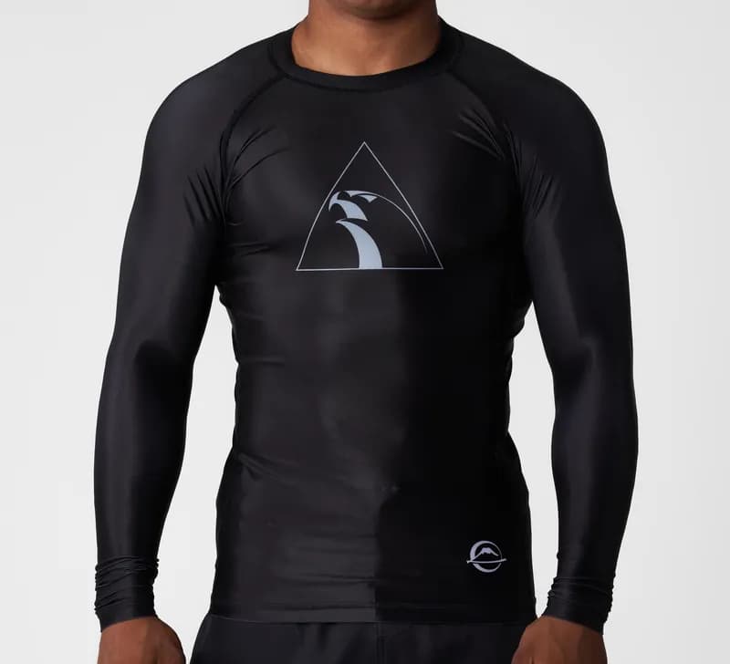 FUJI x Alliance Ranked Long Sleeve Rashguard Black — image 1 of 1