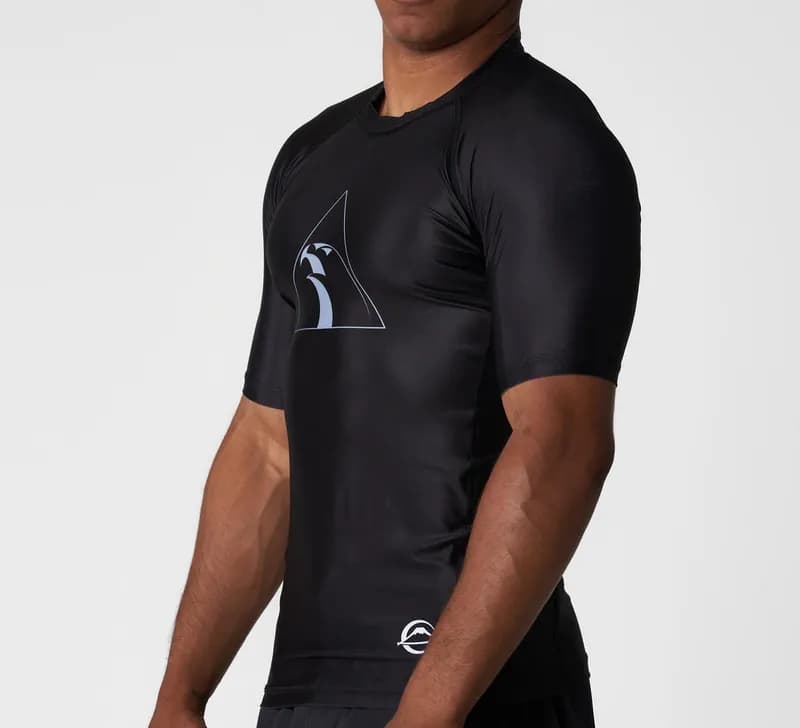 FUJI x Alliance Ranked Short Sleeve Rashguard Black — image 1 of 1