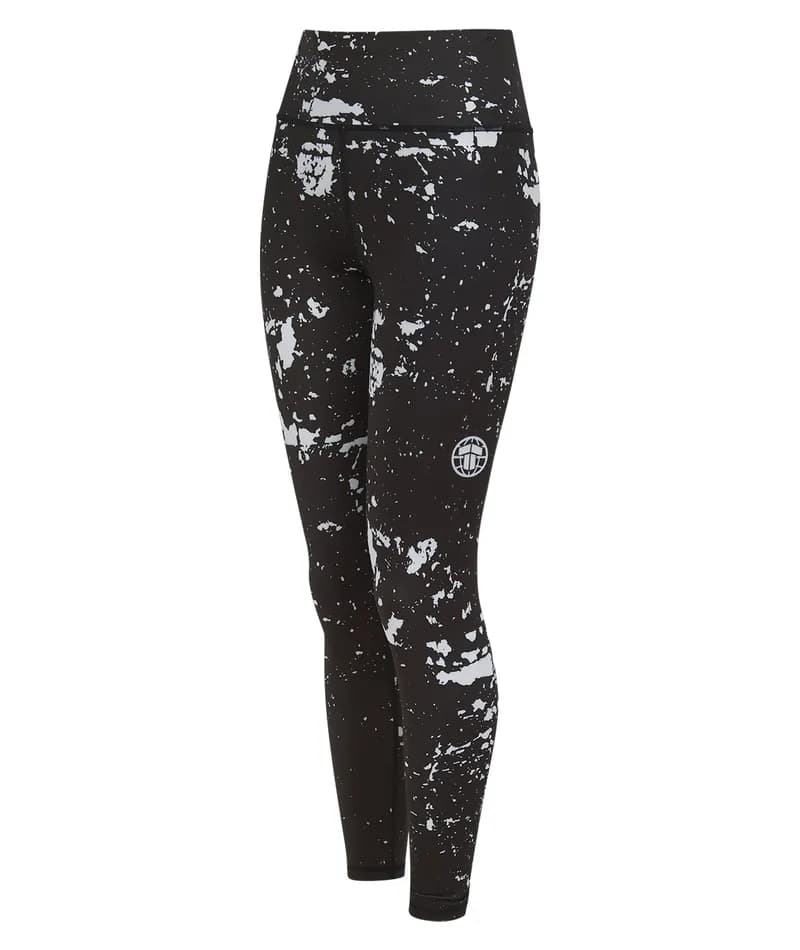 Ladies Helena Punk Leggings - Black & White — image 1 of 1