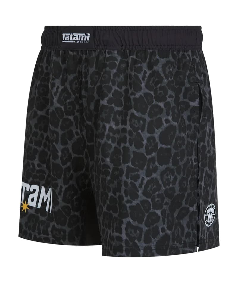 High Split MMA Shorts - Black — image 1 of 1