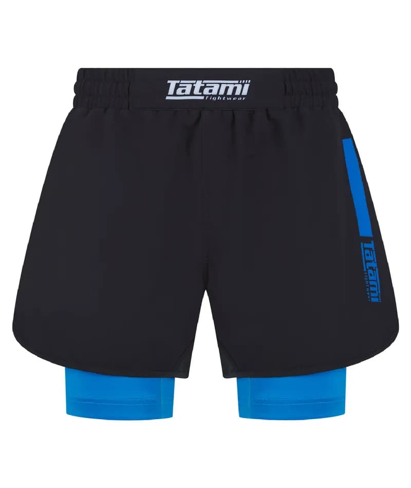 IBJJF Ranked Hybrid Shorts - Blue — image 1 of 1