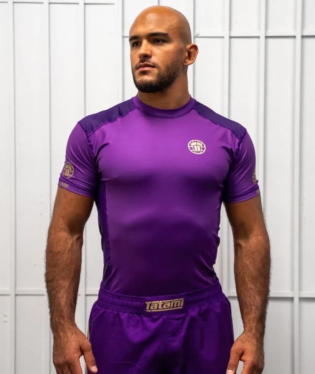 Inferno Rash Guard - Purple — image 1 of 1