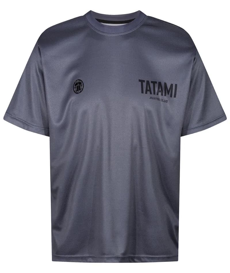 JJ Club Mesh Grapple T-Shirt - Grey — image 1 of 1