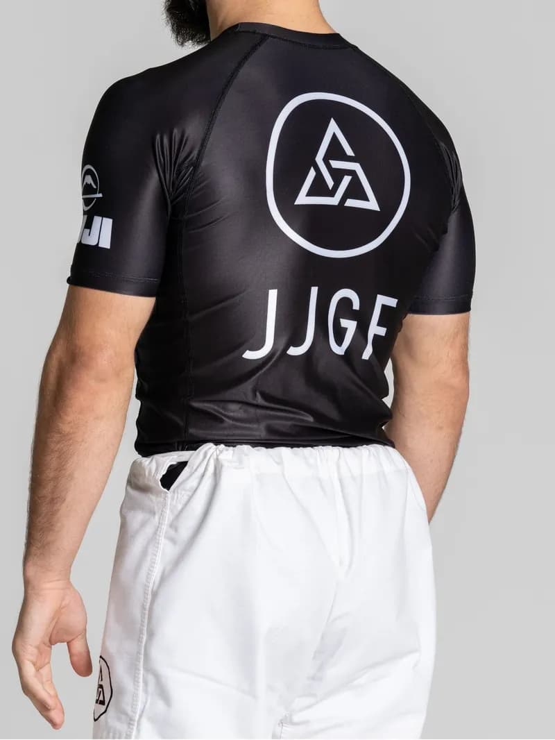 JJGF Short Sleeve Rashguard Black — image 1 of 1
