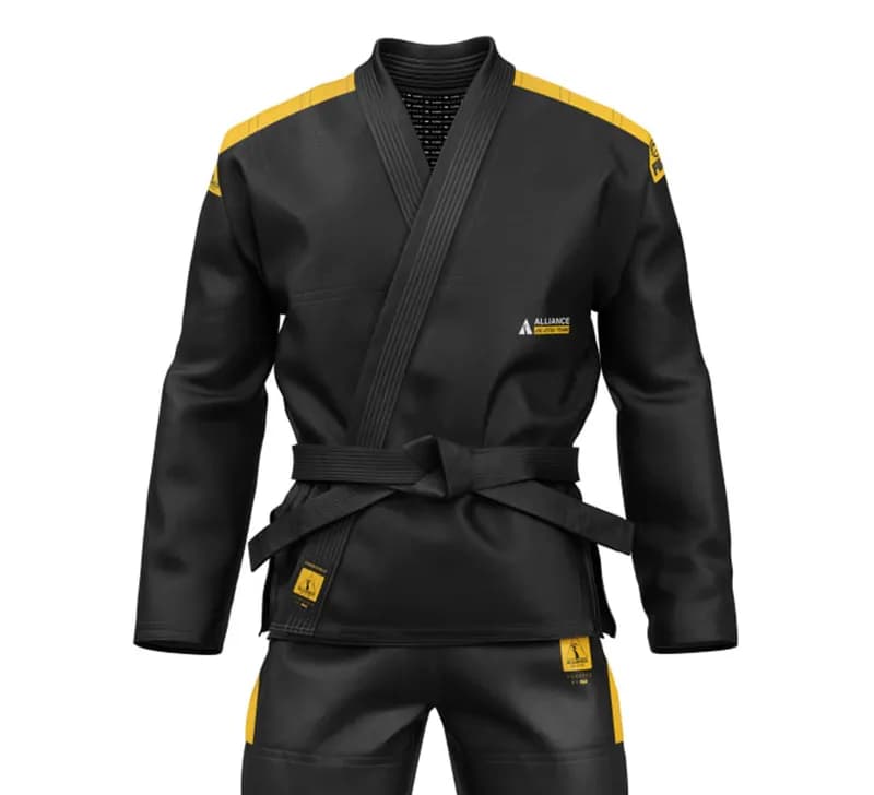 Kids Alliance Competition BJJ Gi Black — image 1 of 1