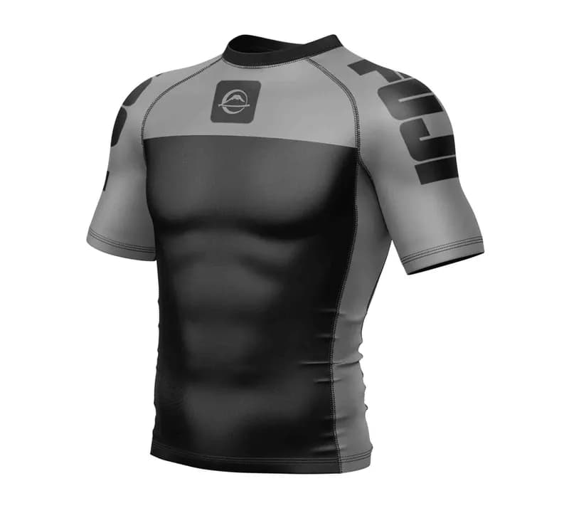 Kids Competition Ranked Rashguard Grey — image 1 of 1