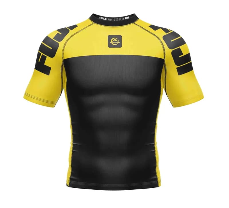 Kids Competition Ranked Rashguard Yellow — image 1 of 1