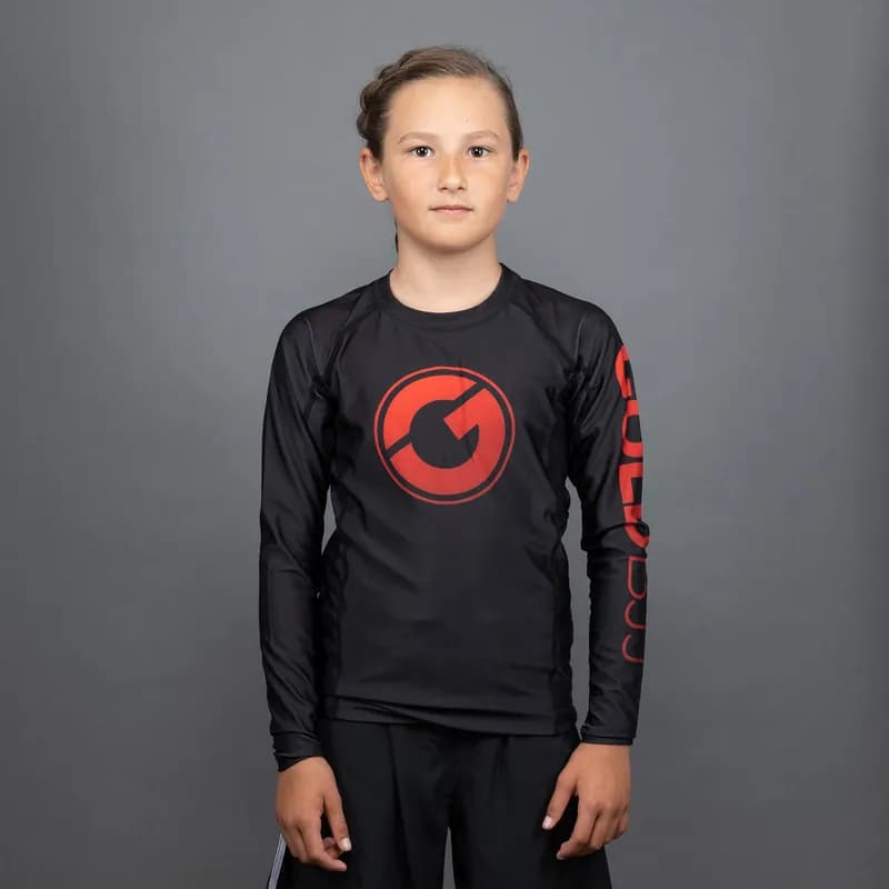 Kids' Contender Rash Guard — image 1 of 1