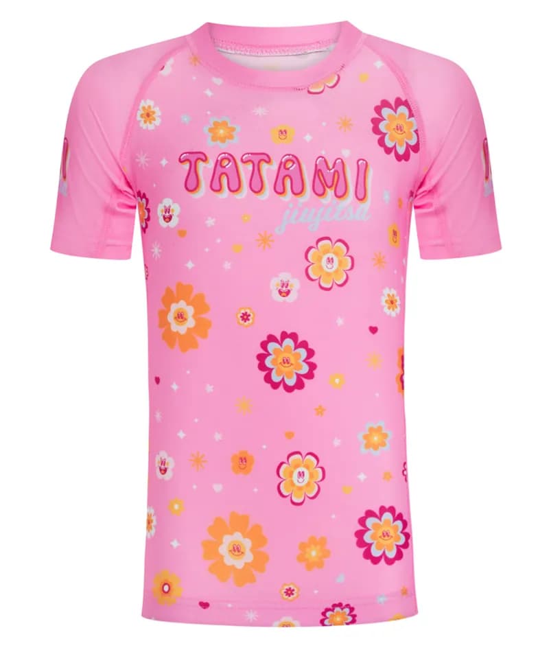 Kids Flower Power Rash Guard — image 1 of 1