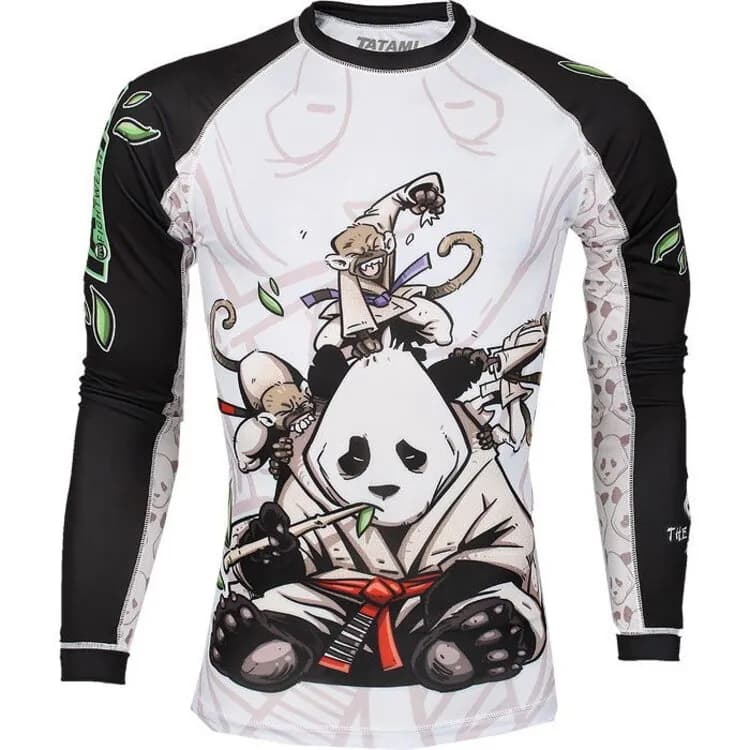 Kids Gentle Panda Rash Guard — image 1 of 1