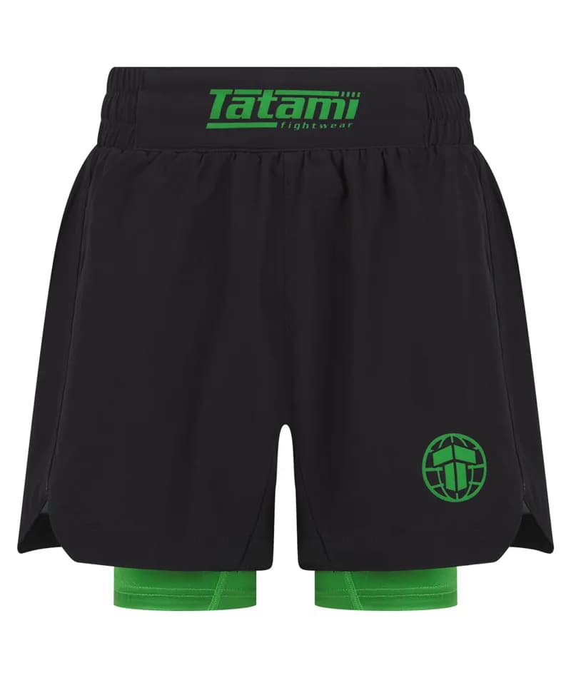 Kids Helena Ranked Grappling Spats - Green — image 1 of 1