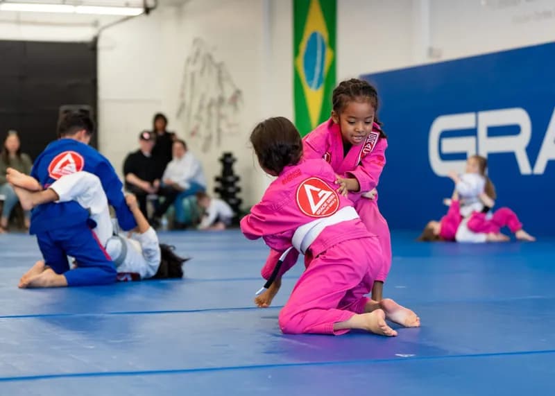 Kids Helena Ranked Grappling Spats - Orange — image 1 of 1