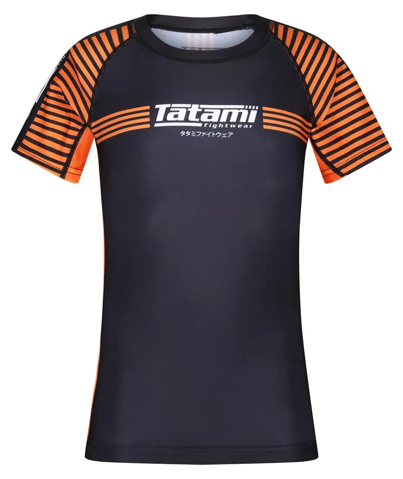 Kids Helena Ranked Rash Guard - Orange — image 1 of 1