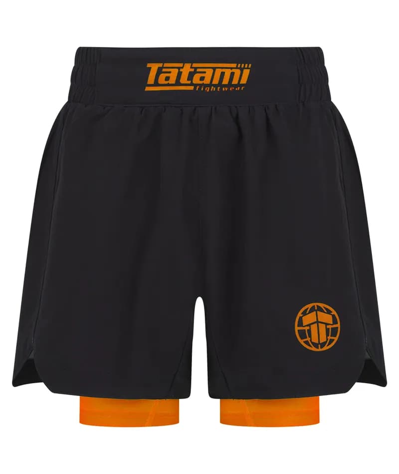 Kids Ranked Hybrid Shorts - Orange — image 1 of 1