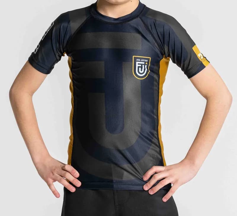 Kids Rebel Flex Lite Rashguard Black — image 1 of 1
