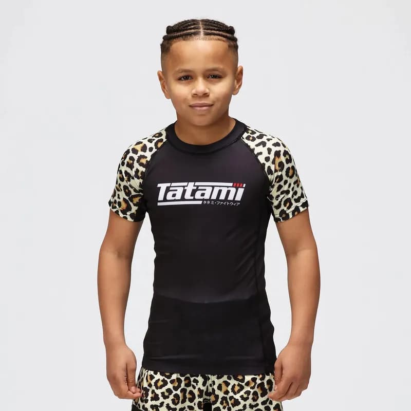Kids Recharged Rash Guard - Leopard — image 1 of 1