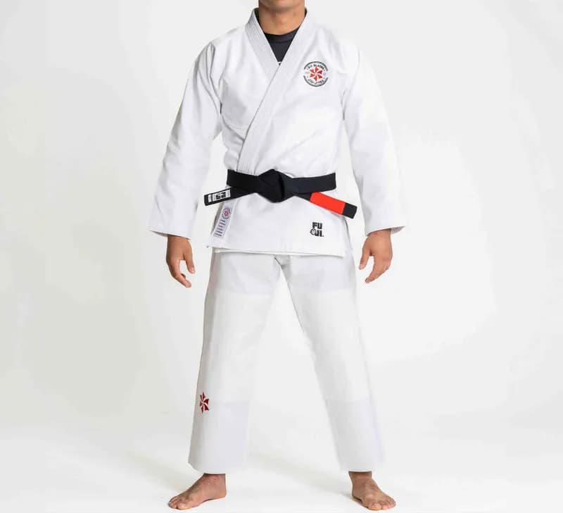 Kids Six Blades Association BJJ Gi White — image 1 of 1