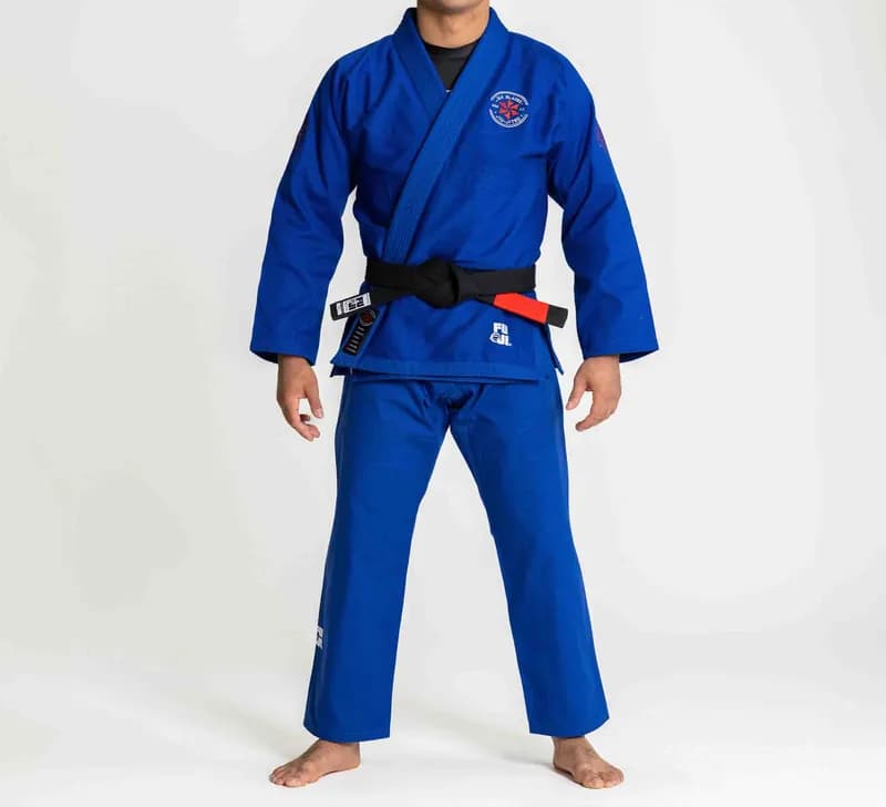 Kids Six Blades Official Suparaito BJJ Gi Blue — image 1 of 1