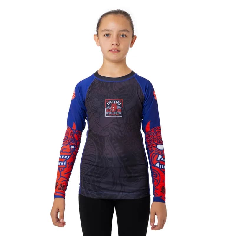 Kids Tatami Pro Rash Guard - Red — image 1 of 1