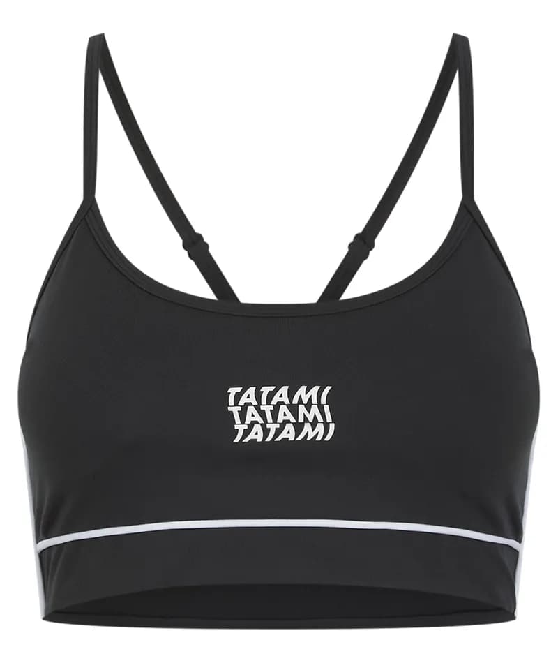 Ladies Contour Sports Bra - Black — image 1 of 1