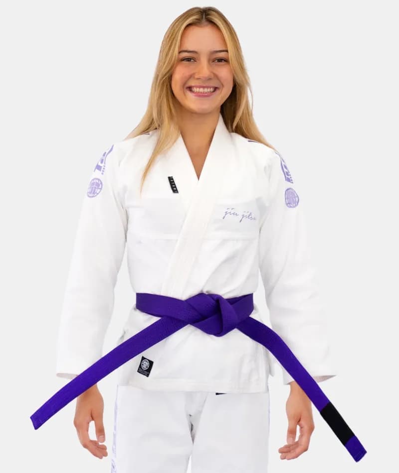 Ladies Elements Superlite Gi - Purple & White — image 1 of 1