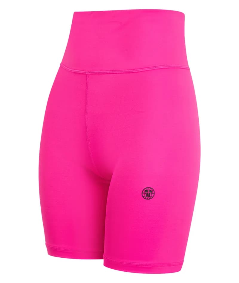 Ladies Fusion Longline Shorts - Pink — image 1 of 1