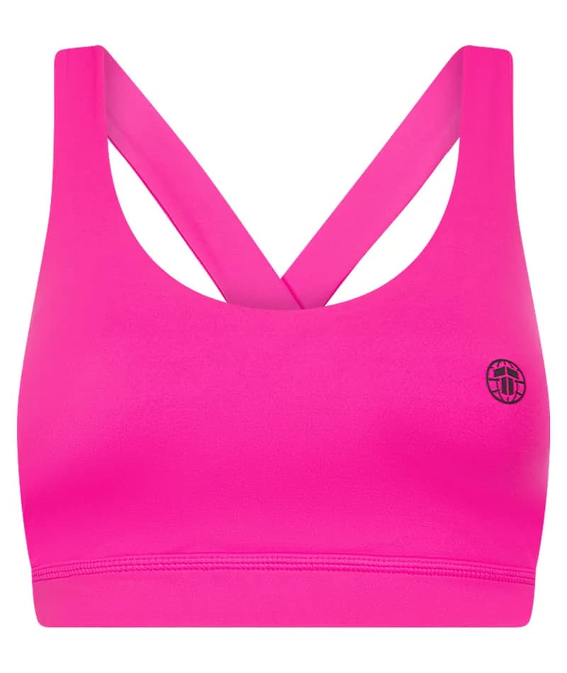Ladies Fusion Sports Bra - Pink — image 1 of 1