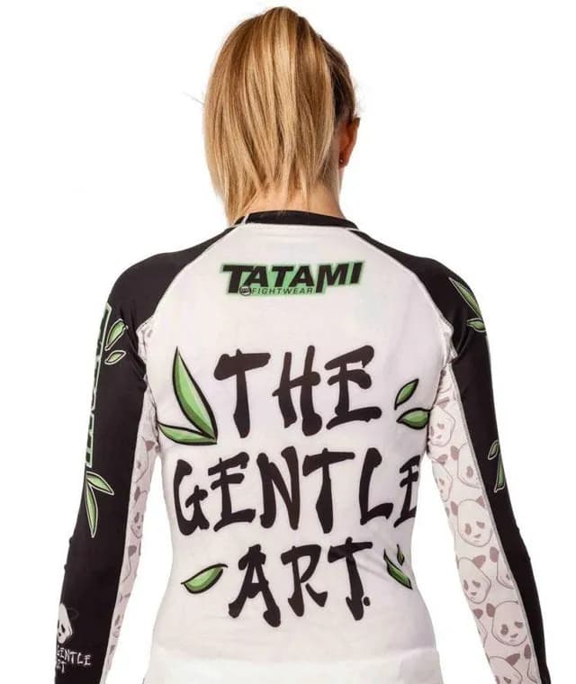 Ladies Gentle Panda Rash Guard — image 1 of 1