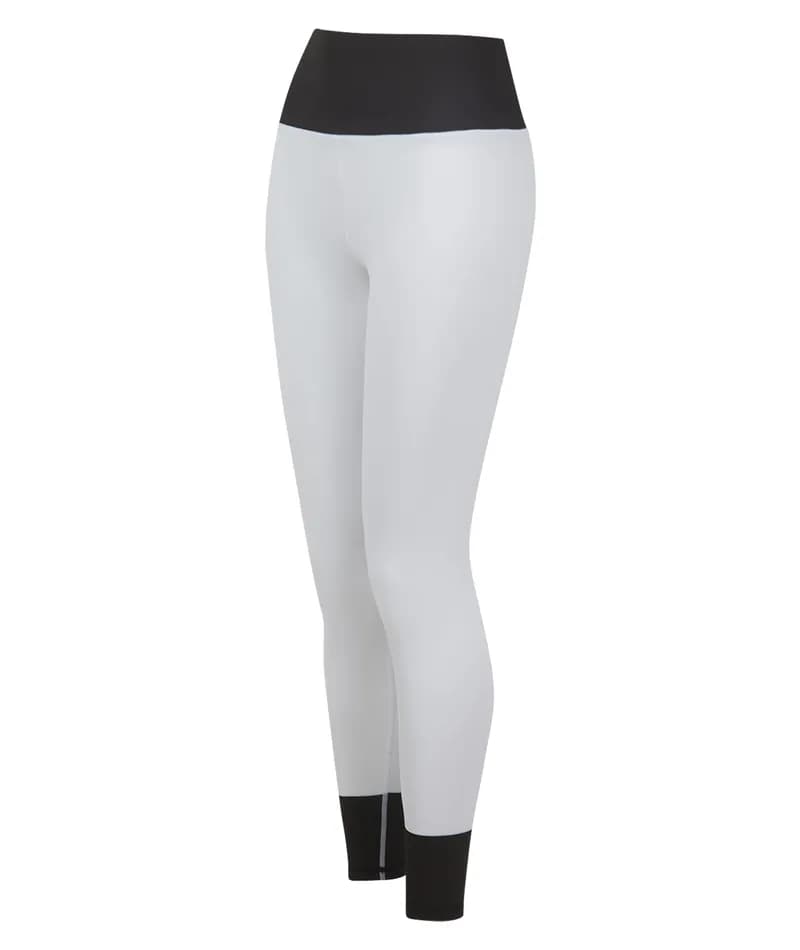 Ladies Helena Ranked Leggings - White — image 1 of 1