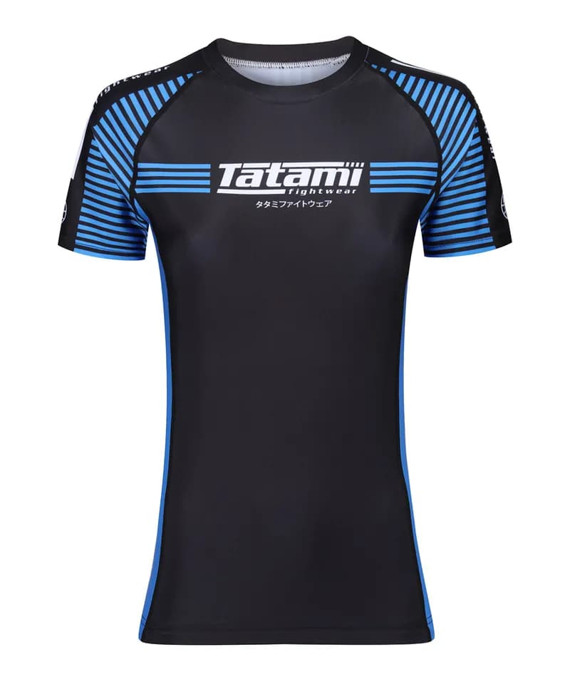 Ladies IBJJF Ranked Rash Guard - Blue — image 1 of 1