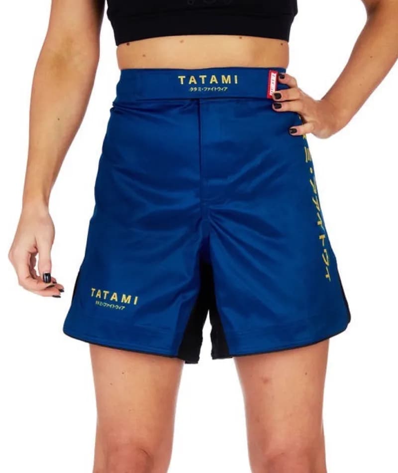 Ladies Katakana Grappling Shorts - Navy — image 1 of 1