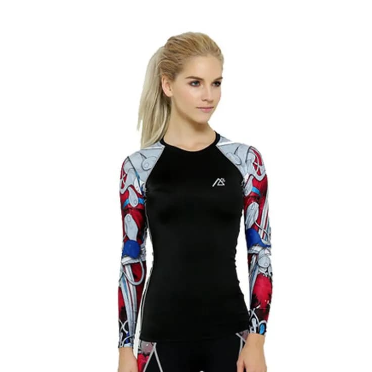 Ladies Motion Long Sleeve Rash Guard — image 1 of 1