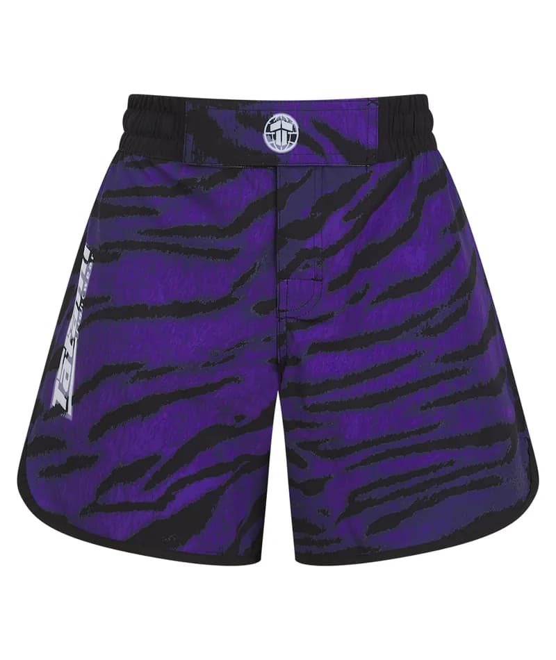 Ladies Recharged Grappling Shorts - Purple Tiger — image 1 of 1