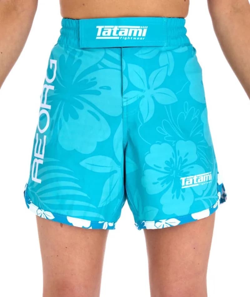 Ladies REORG Hibiscus Grappling Shorts — image 1 of 1