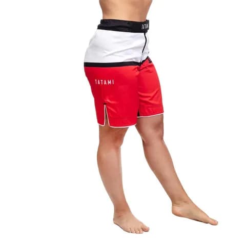 Ladies Tatami Pro Grappling Shorts - Red — image 1 of 1