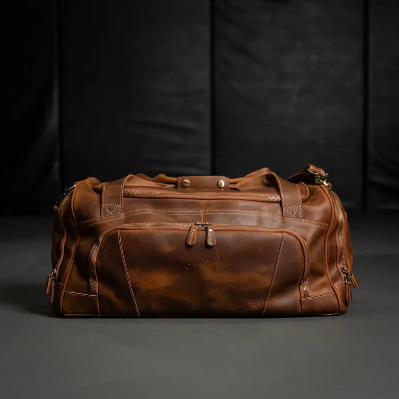Limited Edition Leather Randori Duffel Bag — image 1 of 1