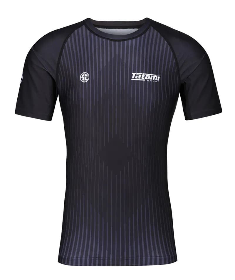 Milan Eco Tech Recycled Rash Guard - Black — image 1 of 1
