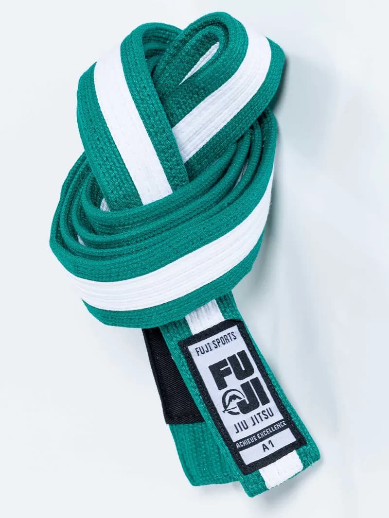 Pearl Weave BJJ Belt Green — image 1 of 1
