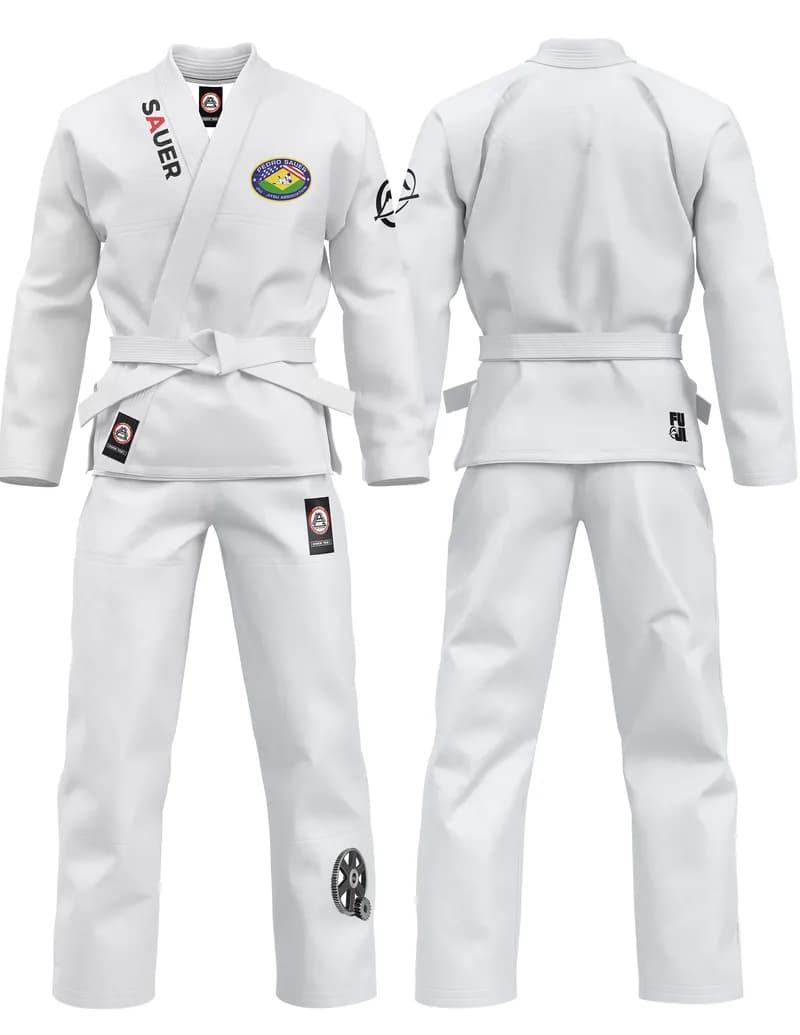 Pedro Sauer BJJ Academy Gi White — image 1 of 1