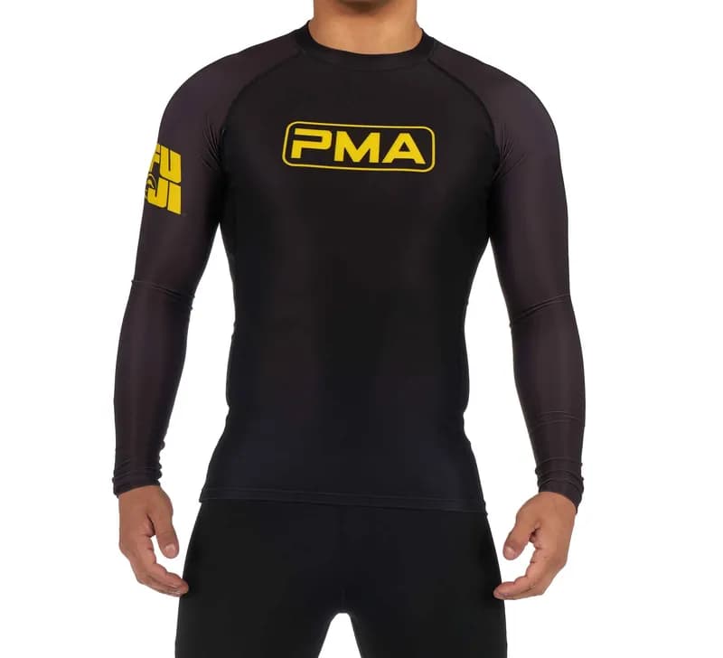 Premier Martial Arts Long Sleeve Kids Rashguard — image 1 of 1