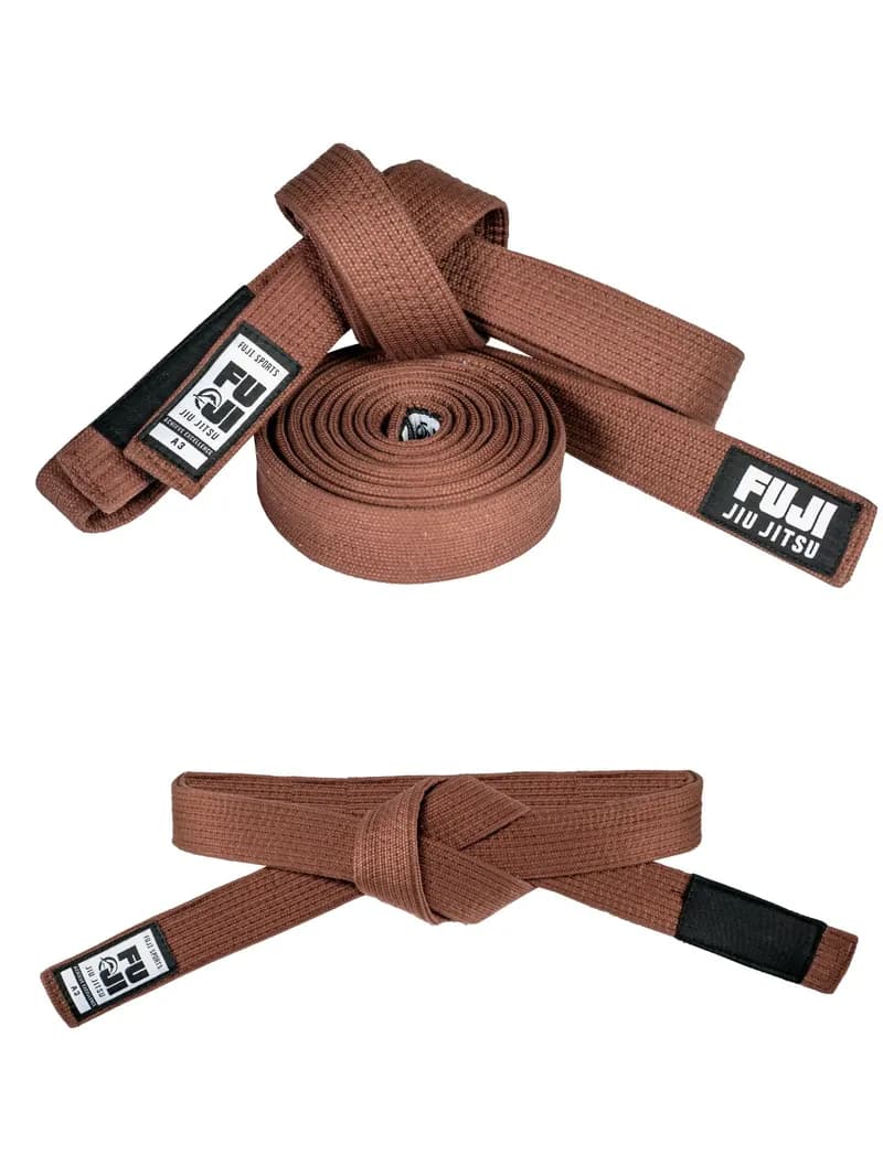Premium Pearl Weave BJJ Belt Brown — image 1 of 1